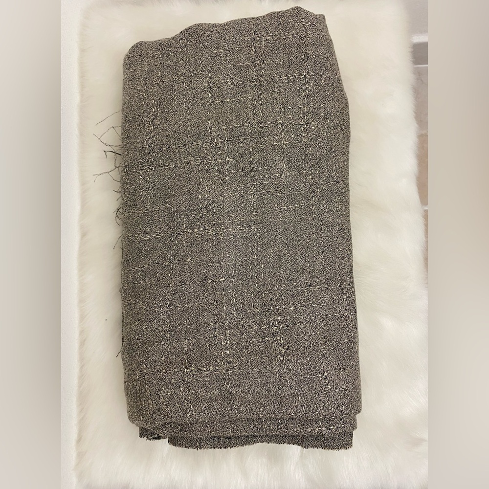 fabric, brown/beige, 58” wide, 2 yards, linen, perfect to apply to accent pillow